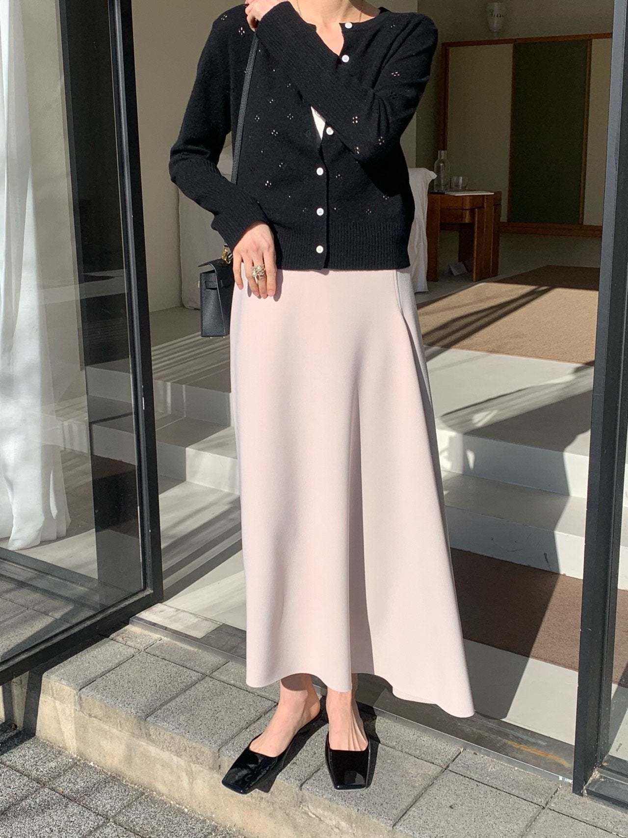 26ss로우게이지 재키 스판스커트