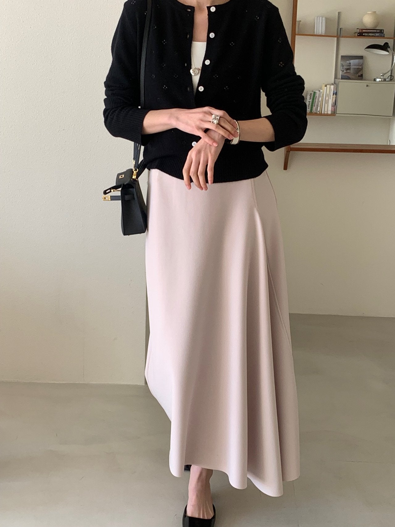 26ss로우게이지 재키 스판스커트