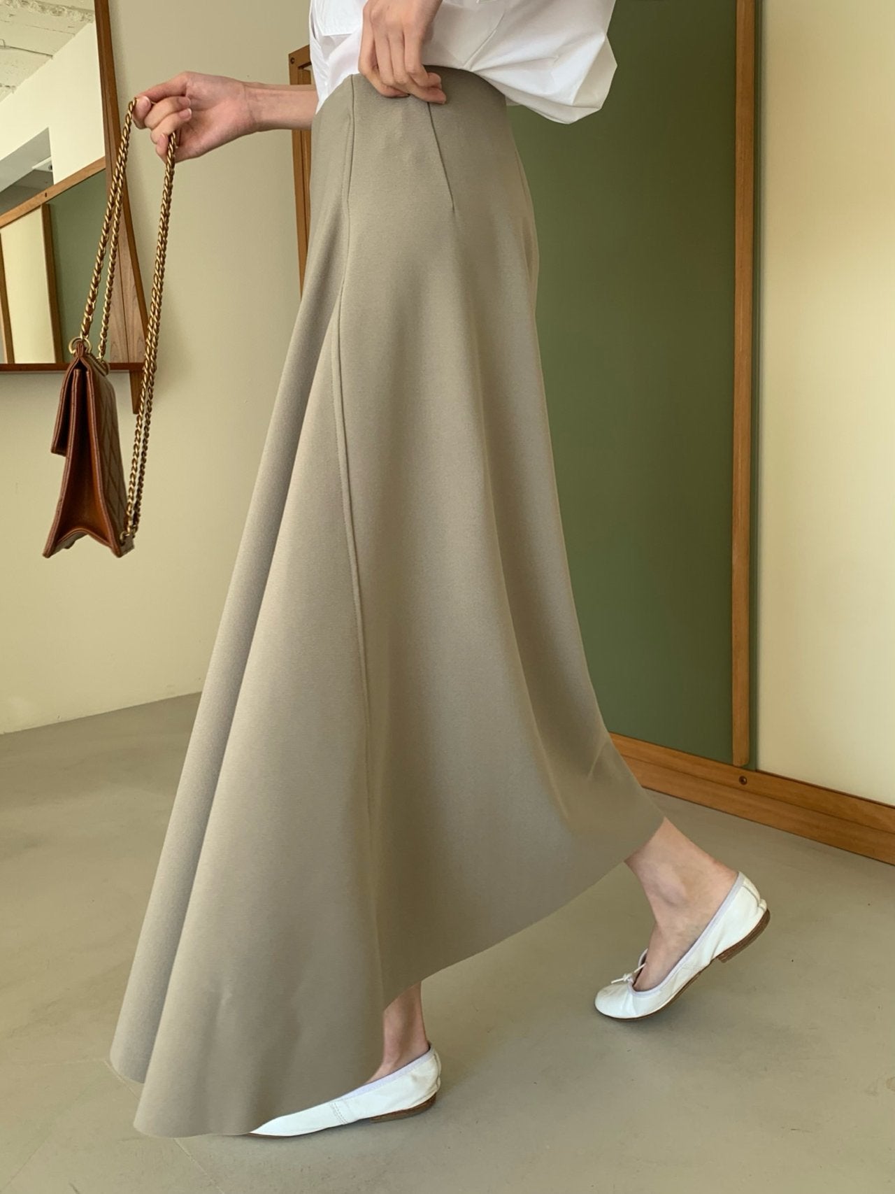 26ss로우게이지 재키 스판스커트