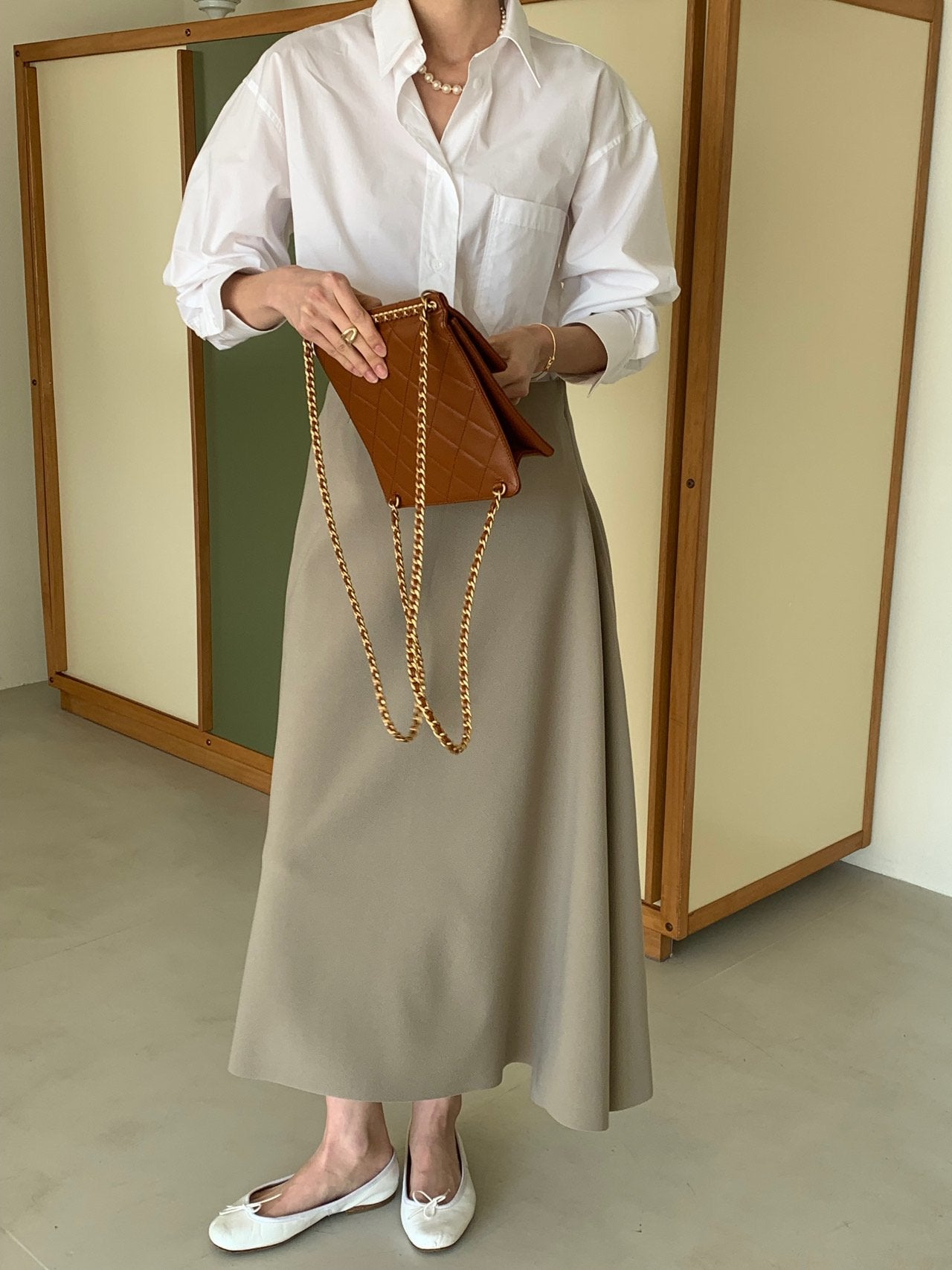 26ss로우게이지 재키 스판스커트