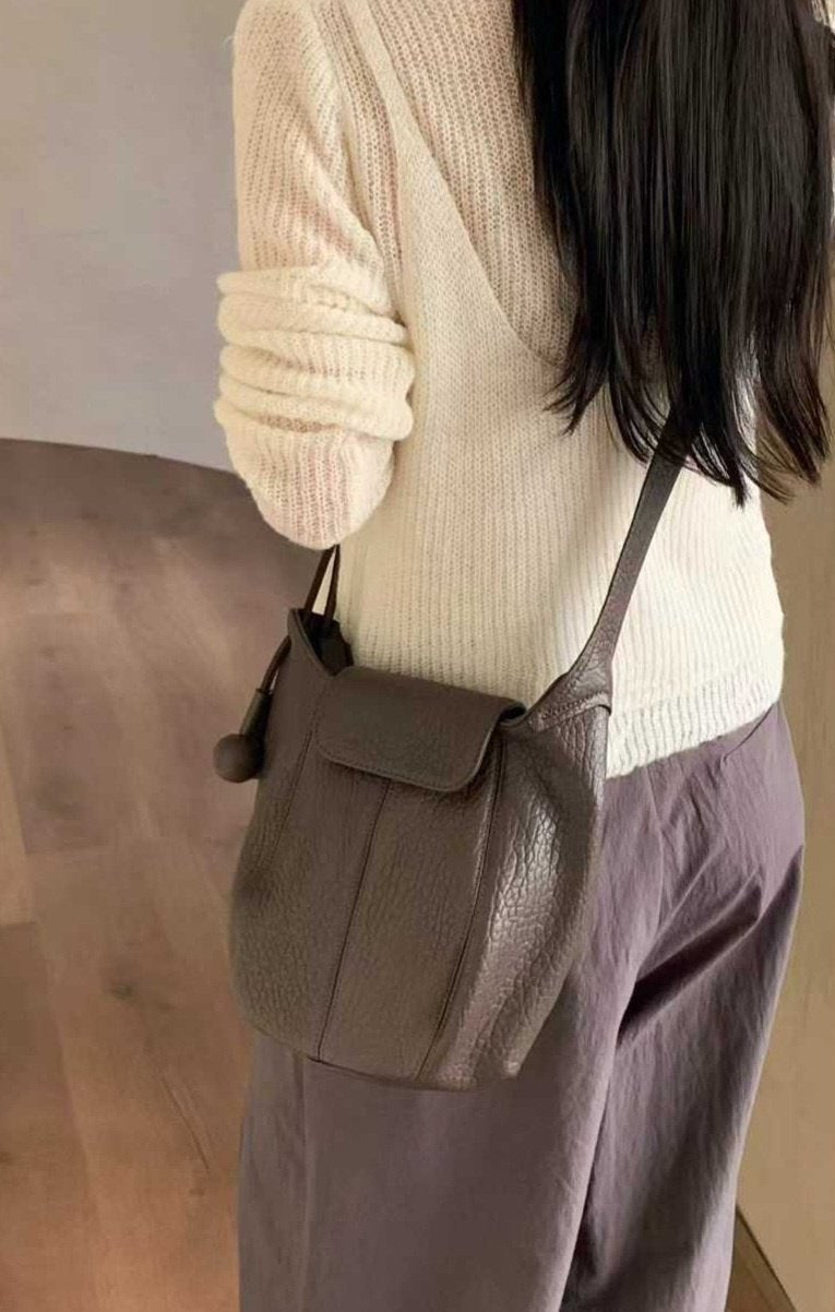 Hobak Soft Bucket Bag / 호박백 (양가죽)