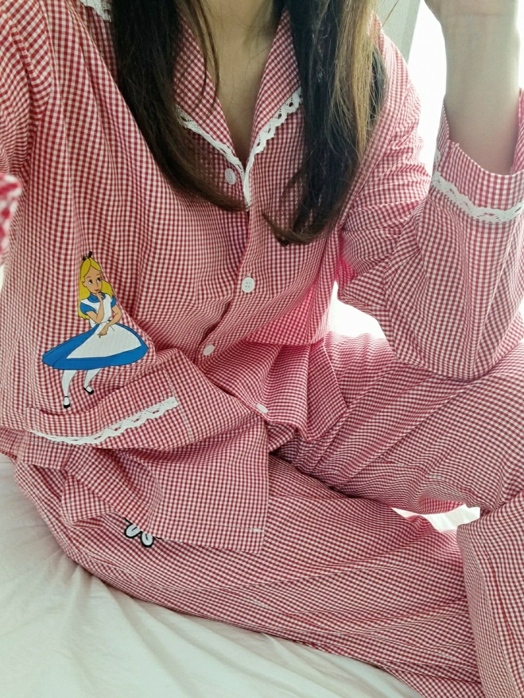 디즈니 앨리스 캐릭터잠옷 디즈니잠옷 파자마세트 파자마