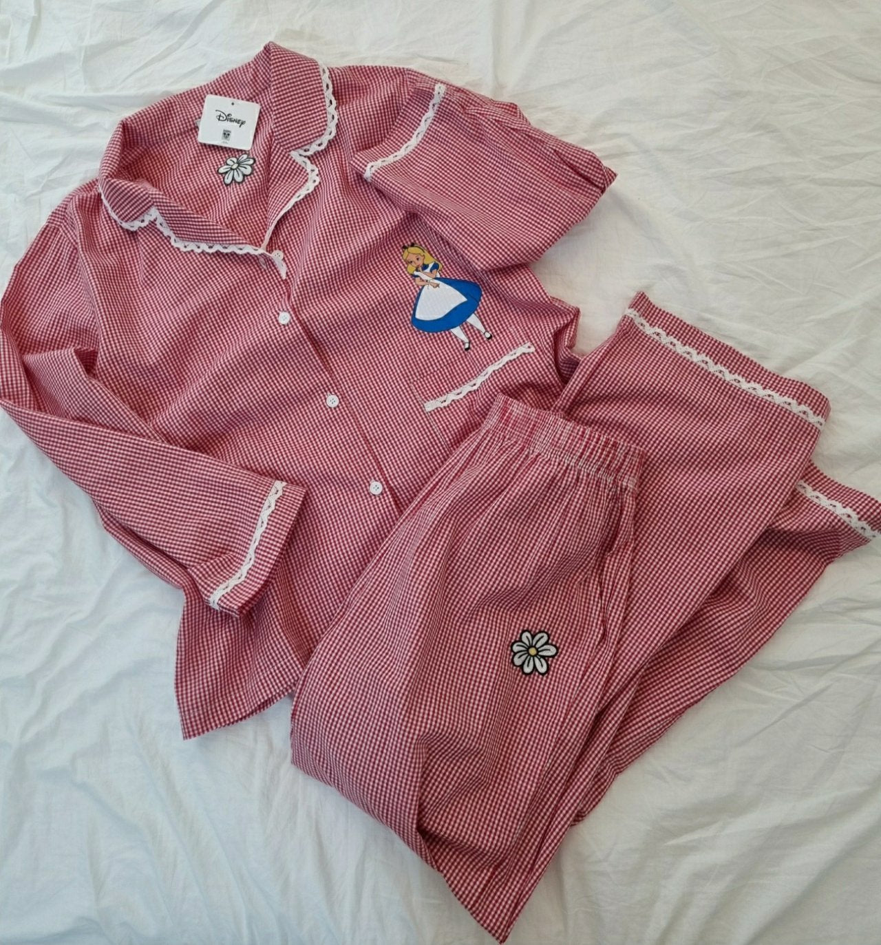 디즈니 앨리스 캐릭터잠옷 디즈니잠옷 파자마세트 파자마