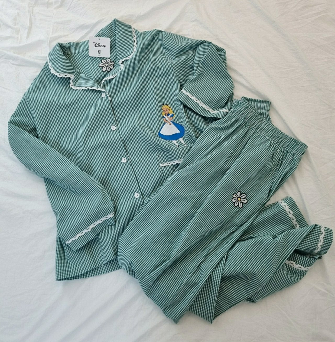 디즈니 앨리스 캐릭터잠옷 디즈니잠옷 파자마세트 파자마