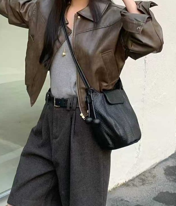 Hobak Soft Bucket Bag / 호박백 (양가죽)